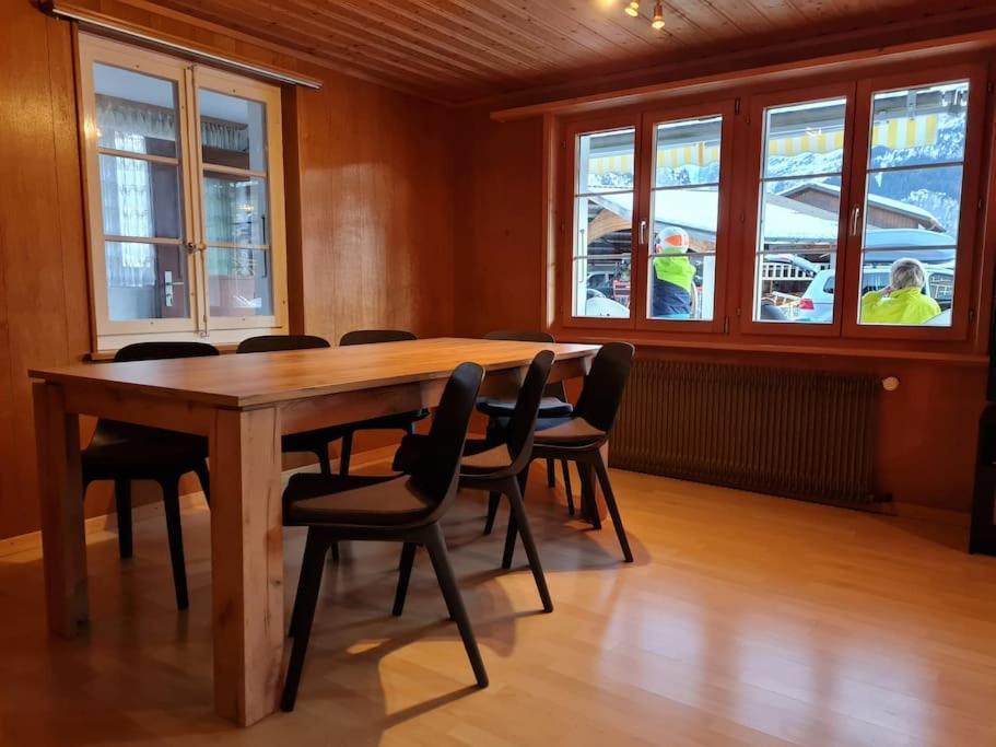 Chalet Engi Apt 1 For Up To 8 People Grindelwald Exterior photo